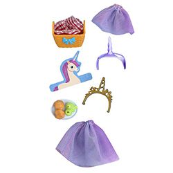 Breyer Horses Piper's Pony Tales Unicorn Picnic Adventure - 11 Piece Accessory Set