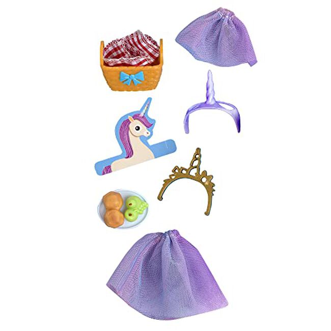Breyer Horses Piper's Pony Tales |Unicorn Picnic Adventure | 11 Piece Accessory Set image number null
