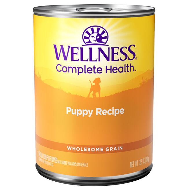 Wellness Just for Puppy Chicken and Sweet Potato Canned Puppy Food, 12.5 OZ image number null