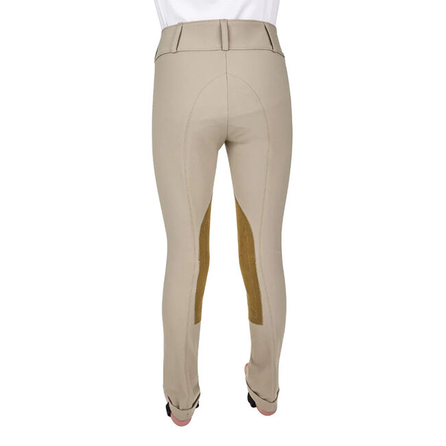 Tailored Sportsman Kids' Trophy Hunter Front Zip Jodhpurs - Tan image number null
