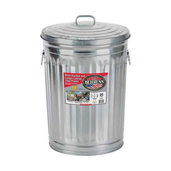 Behrens 20-Gallon Galvanized Steel Garbage Can with Lid