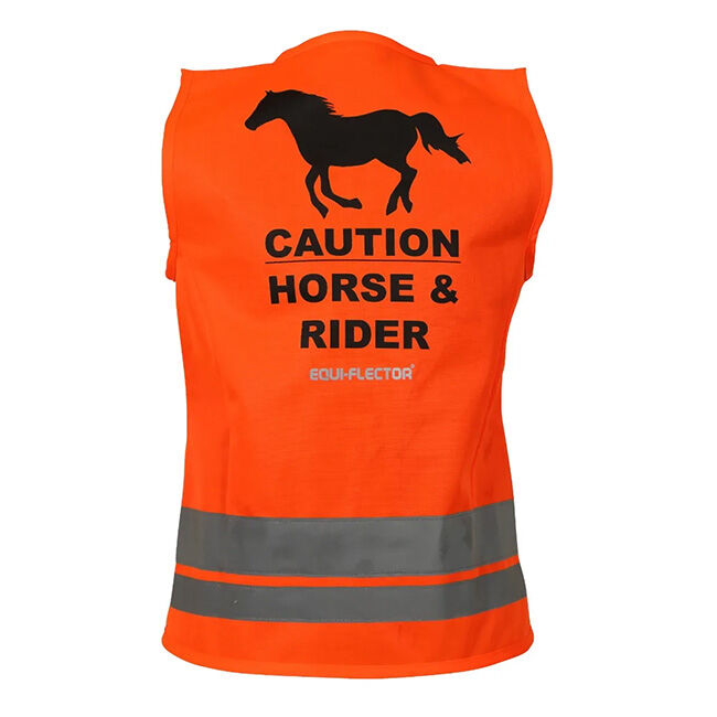 Shires Kids' Equi-Flector Safety Vest - Orange image number null