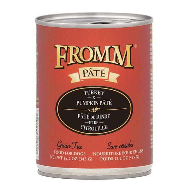 Fromm Turkey & Pumpkin Pate Canned Dog Food image number null