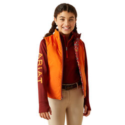 Ariat Kids' Bella Reversible Insulated Vest - Dala Horse/Arctic