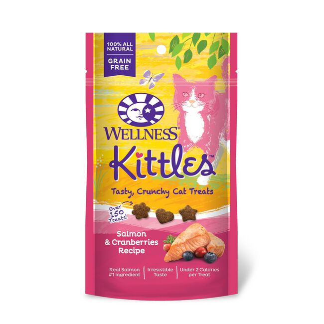 Wellness Kittles Cat Treats - Salmon & Cranberry Recipe image number null