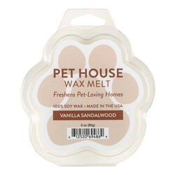 Pet House Candle Vanilla Sandwalwood Wax Melt