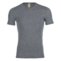 Engel Men's Wool & Silk Blend Short-Sleeve Shirt