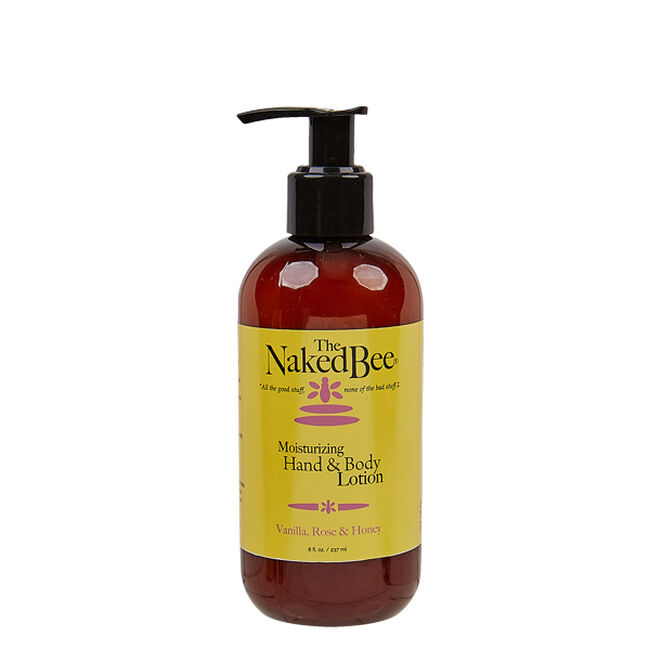 Naked Bee Hand Lotion - Vanilla Rose & Honey - 8oz image number null