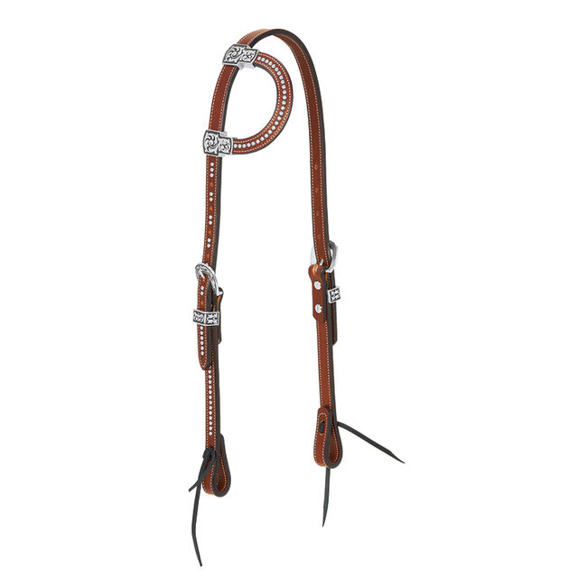 Weaver Austin Flat Sliding Ear Headstall image number null