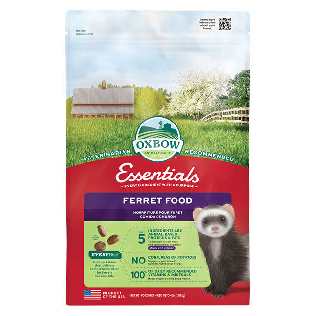 Oxbow Animal Health Essentials Ferret Food - 4 lb image number null