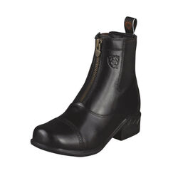 Ariat Women's Heritage Round Toe Zip Paddock Boot - Black