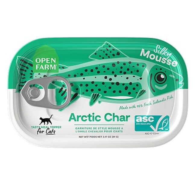 Open Farm Silky Mousse Cat Food Topper - Arctic Char - 3.5 oz image number null