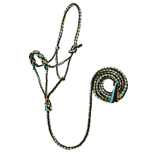 Weaver Equine Braided Rope Halter with 10' Lead image number null