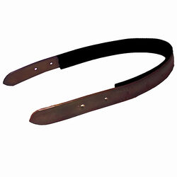 Triple E 1″ Padded Leather Replacement Crown for Halters