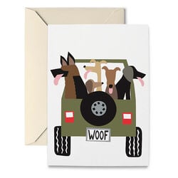 R. Nichols Note Cards - Jeep Dogs - 10-Pack