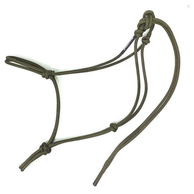 Knotty Girlz Soft 2-Knot Halter - 1/4" Premium Polyester Yacht Braid image number null