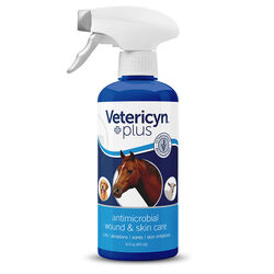 Vetericyn Plus Antimicrobial Equine Wound and Skin Care Liquid - 16 oz