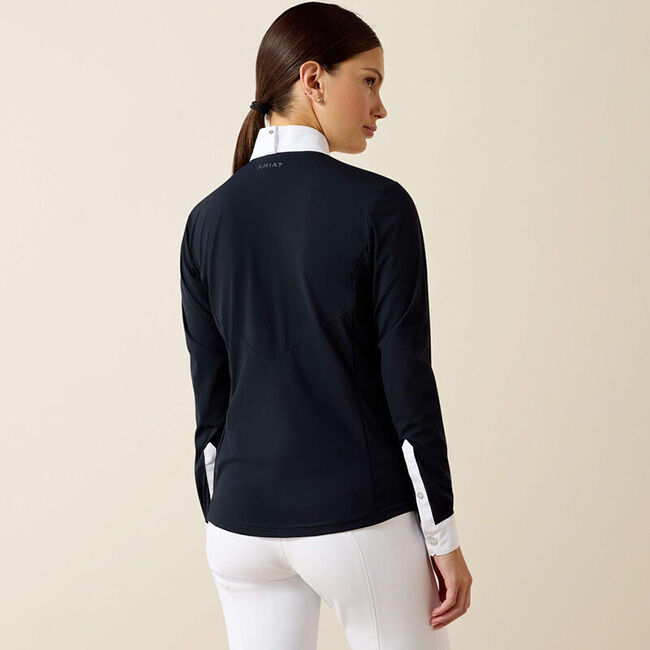 Ariat Women's SolVeil Show Shirt - Show Navy image number null