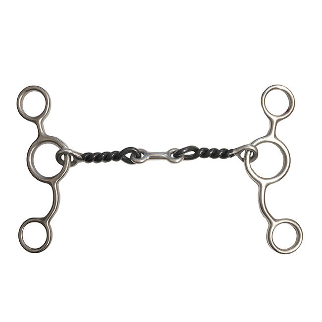 Shires Universal Bit with Sweet Iron Twisted Wire image number null