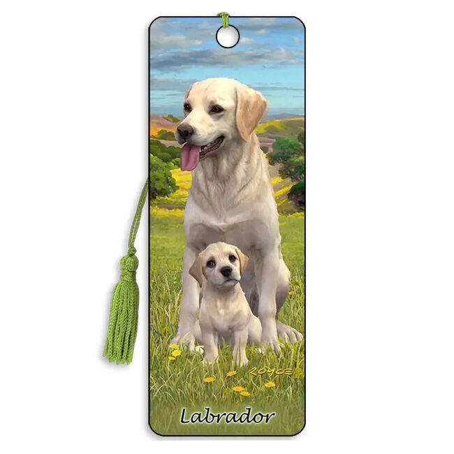 Artgame 3D Bookmark - Labrador image number null