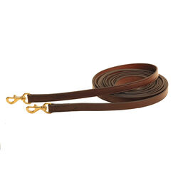 Tory Leather Bridle Leather Split Driving Reins