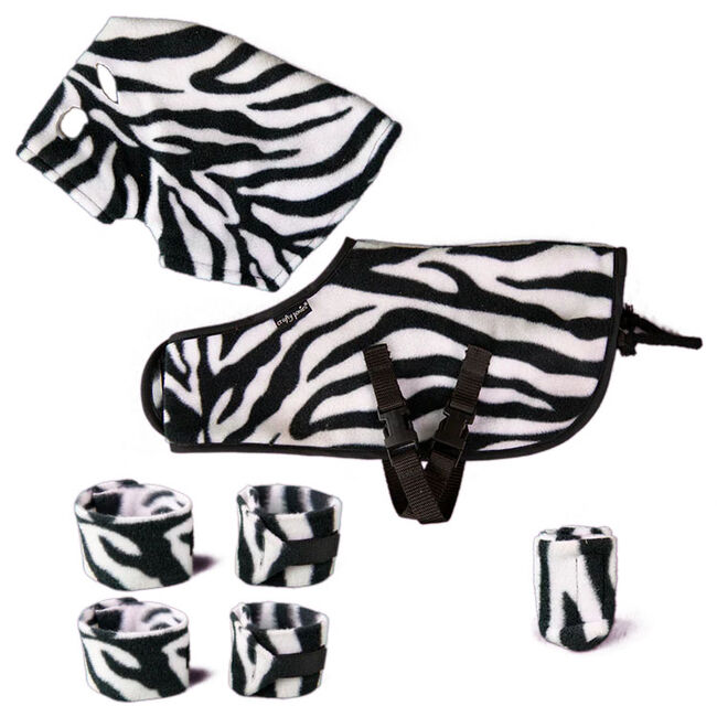Crafty Ponies Toy Snuggle Rug Set - Zebra image number null