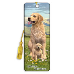 Artgame 3D Bookmark - Golden Retriever