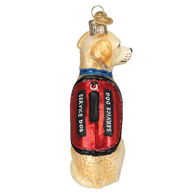Old World Christmas Service Dog Ornament image number null