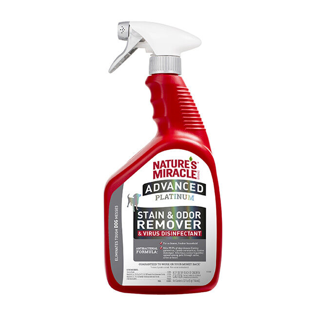 Nature's Miracle Advanced Platinum Stain & Odor Remover and Virus Disinfect  64 oz image number null