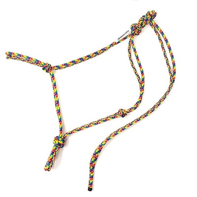 Knotty Girlz Soft 2-Knot Halter - 1/4" Premium Polyester Yacht Braid image number null