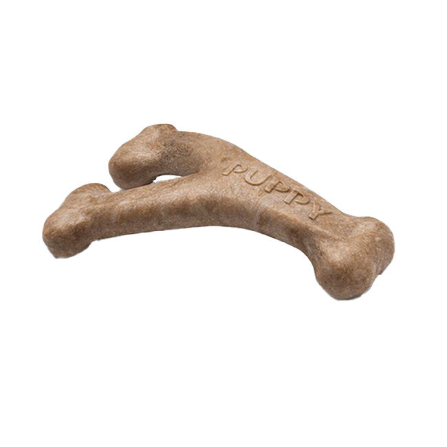 Benebone Bacon Flavored Wishbone Puppy Chew image number null