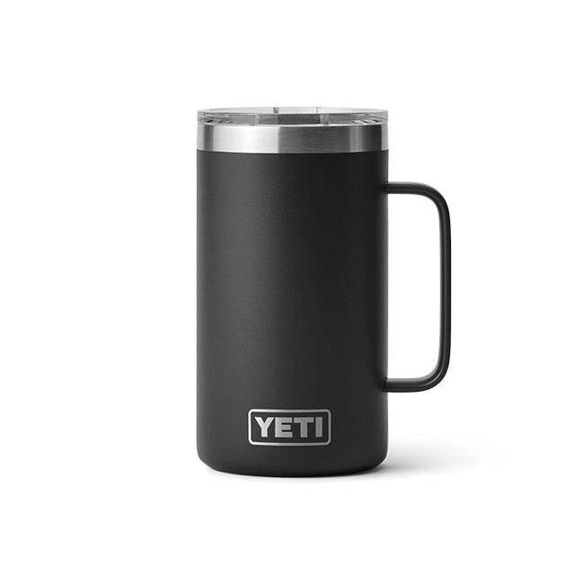 YETI Rambler 24 oz Mug with MagSlider Lid - Black image number null