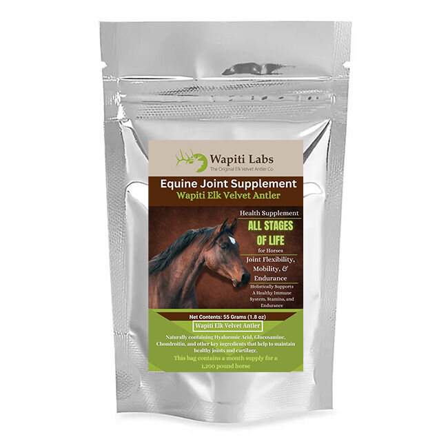 Wapiti Labs Equine Joint Supplement with Elk Velvet Antler - 55 g image number null