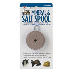 Pet Lodge Mineral & Salt Spool with Hanger