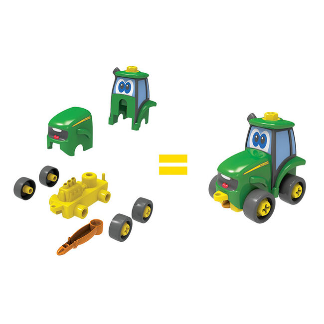 TOMY John Deere Build-a-Buddy - Johnny Tractor and Screwdriver image number null