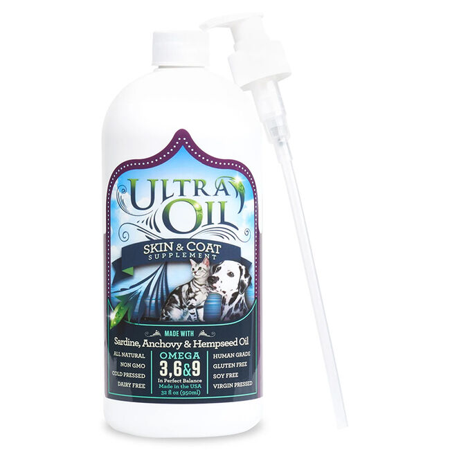 Ultra Oil Skin and Coat Supplement for Dogs and Cats image number null