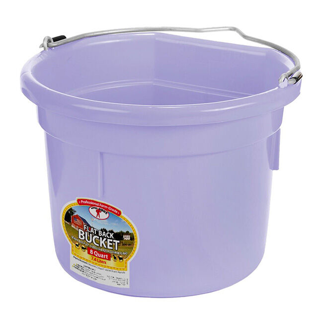 Little Giant DuraFlex Flatback Bucket - 8-Quart Capacity image number null