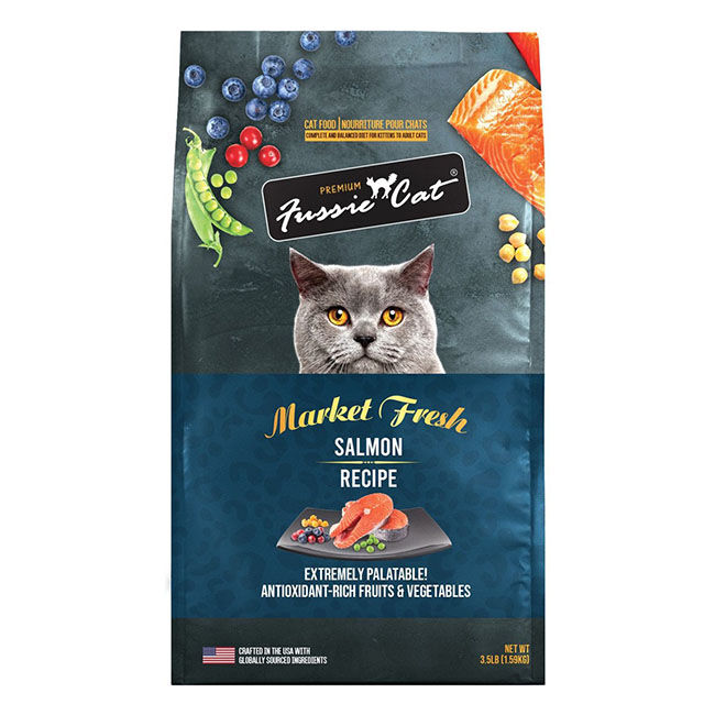 Fussie Cat Market Fresh Dry Cat Food - Salmon image number null