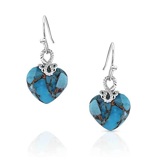 Montana Silversmiths Women s Western Lifestyle Heart Earrings The Cheshire Horse