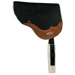 Weaver Equine Stacy Westfall Leather Bareback Pad - Black