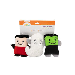 ZippyPaws Miniz 3-Pack - Halloween Monsters