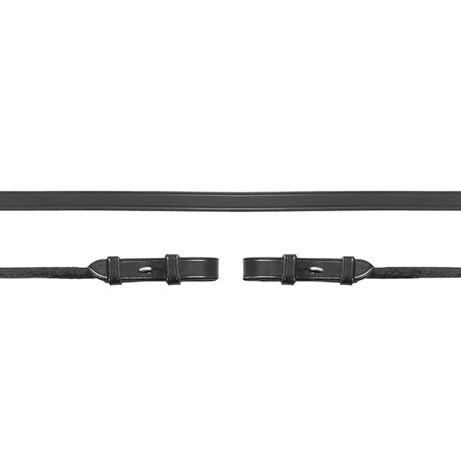 Schockemohle Sports Rolled Double Bridle Reins image number null
