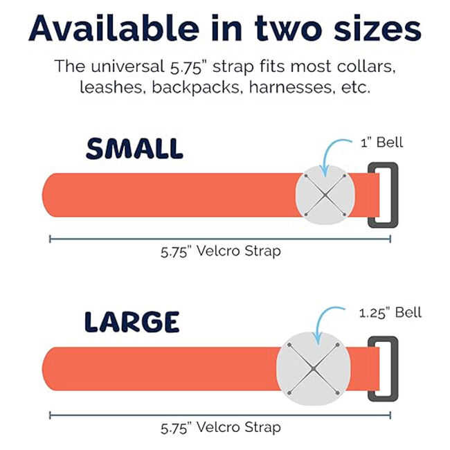 Poochie Pets Trailblazin' Bear Bell - Orange image number null