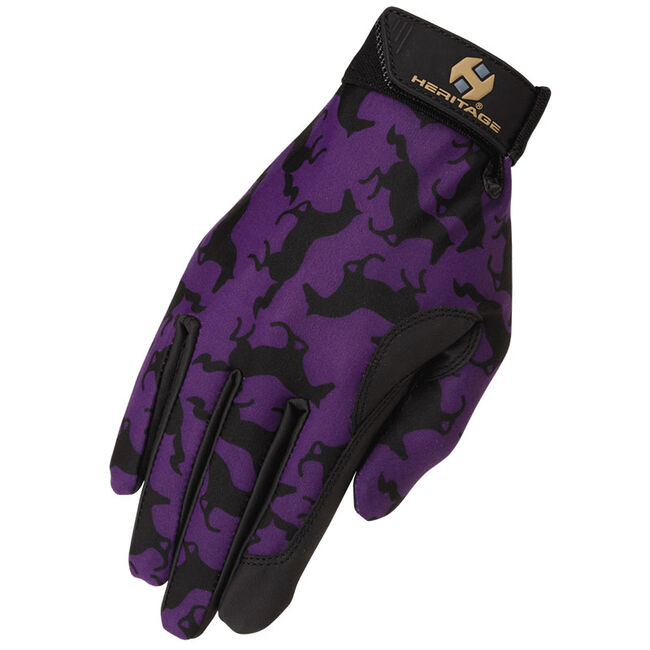 Heritage Performance Graphic Print Gloves - Heritage Performance Graphic Print Glove - Gallop image number null