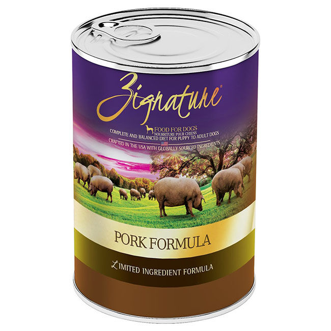 Zignature Dog Food - Pork Formula - 13 oz image number null