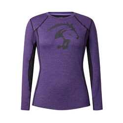 Kerrits Women's Crescent Base Layer Top - Huckleberry