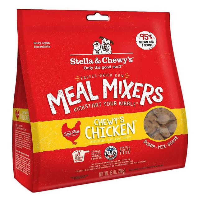 Stella & Chewy's Chicken Freeze-Dried Raw Meal Mixers image number null