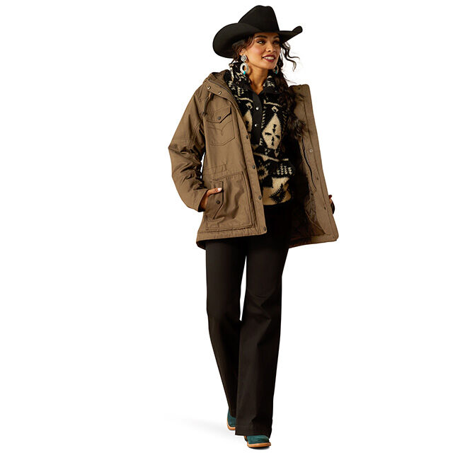 Ariat Women's Grizzly 2.0 Parka - Banyan Bark - Closeout image number null