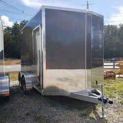 Nitro Sport Cargo Trailer - 7' x 12' - Charcoal