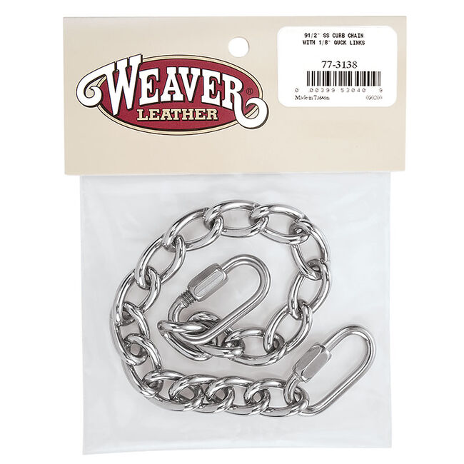 Weaver Curb Chain With Quick Links image number null